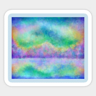 Dreamy Impressionism Landscape Sticker